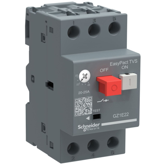 Автомат захисту двигуна Schneider Electric GZ1E08 GZ1E 2.5-4A