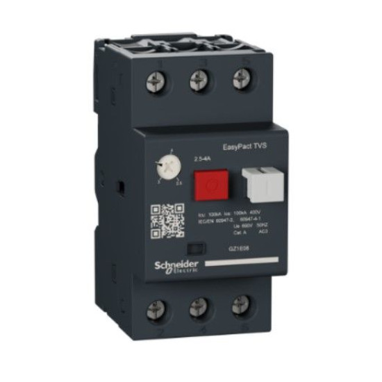 Автомат захисту двигуна Schneider Electric GZ1E08 GZ1E 2.5-4A