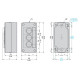 Кнопковий пост Schneider Electric XALD321 на 3 кнопки