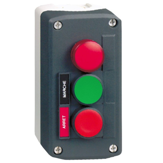 Пост управління Schneider Electric XALD361M на 2 кнопки та сигнальну лампу