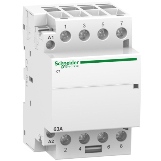 Контактор Schneider Electric A9C20164 63A 4НО 24В