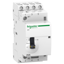Контактор Schneider Electric A9C21834 25A 4НО 220/240В