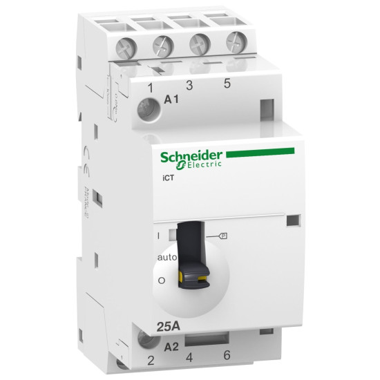 Контактор Schneider Electric A9C21834 25A 4НО 220/240В