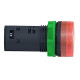 Дзвінок Schneider Electric XB5KS2B4 24В з підсвічуванням (червоний)