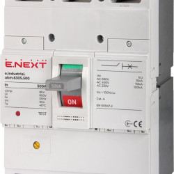 Силовий автоматичний вимикач E.Next e.industrial.ukm.630S.500 3р 500А (i0010028)