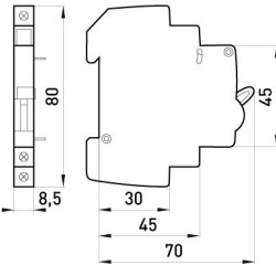 Додатковий контакт E.Next e.mcb.alt (p042101)