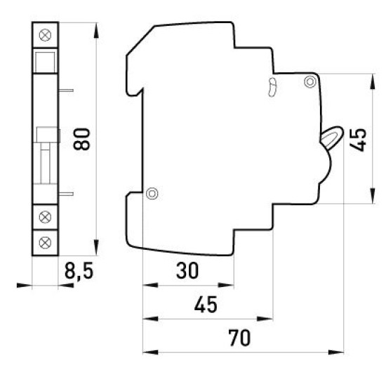 Додатковий контакт E.Next e.mcb.alt (p042101)