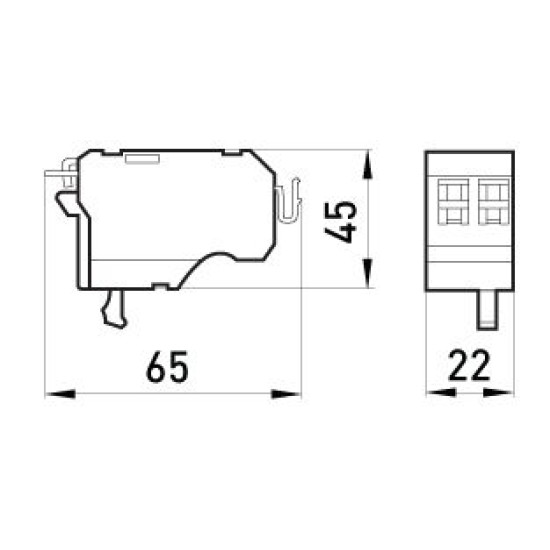 Незалежний розчіплювач E.Next e.industrial.ukm.400-800.FL.220 220В (i0070003)