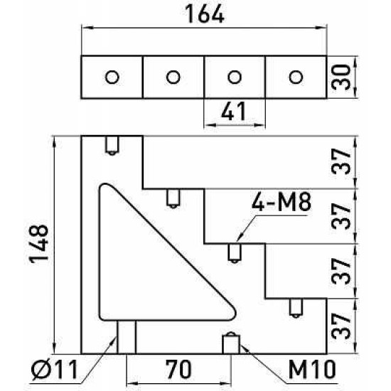 Ступінчатий ізолятор E.Next e.step.ct4-40 600A (s054103)