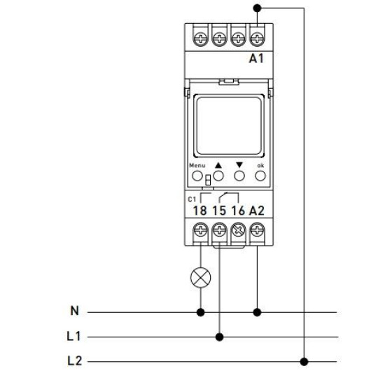 Астрономічний таймер E.Next e.control.t10m одноканальний (i0310035)