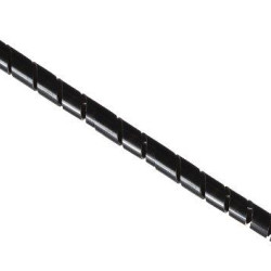 Монтажна спіраль E.Next e.spiral.stand.19.black 15-100мм 10м чорна (s2038016)