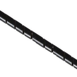 Монтажна спіраль E.Next e.spiral.stand.24.black 20-130мм 10м чорна (s2038017)