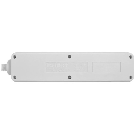 Подовжувач E.Next e.es.3.1.5.z.b.2.usb 3 гнізда 1.5м з USB-зарядкою (s042128)