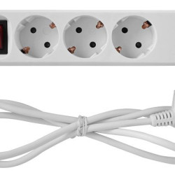 Подовжувач E.Next e.es.3.1.5.z.s.b.2.usb 3 гнізда 1.5м з USB-зарядкою та вимикачем (s042129)