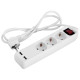 Подовжувач E.Next e.es.3.1.5.z.s.b.2.usb 3 гнізда 1.5м з USB-зарядкою та вимикачем (s042129)