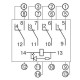 Проміжне реле E.Next e.control.p1046L 10А 230В АC з LED індикацією (i.ly4n.230ac)