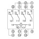 Проміжне реле E.Next e.control.p346L 3А 230В АC з LED індикацією (i.my4n.230ac)