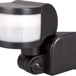 Інфрачервоний датчик руху E.Next e.sensor.pir.13.black 270° IP44 чорний (s061019)
