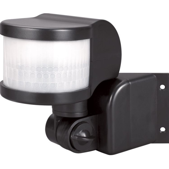 Інфрачервоний датчик руху E.Next e.sensor.pir.13.black 270° IP44 чорний (s061019)