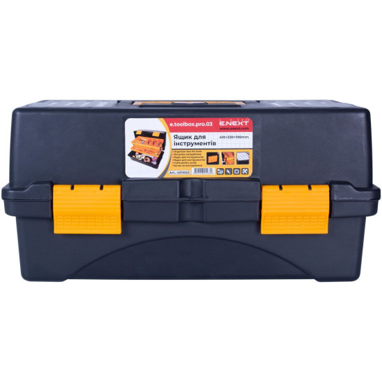 Ящик для інструментів E.Next e.toolbox.pro.03, 17" 410x230x190мм (t011003)