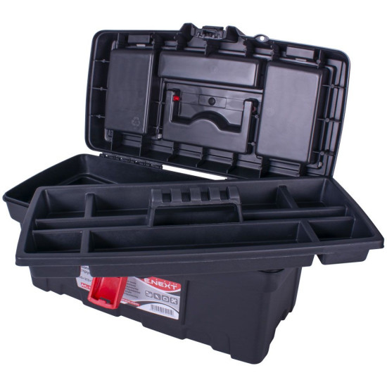 Ящик для інструментів E.Next e.toolbox.pro.06, 16" 410x213x250мм (t011006)