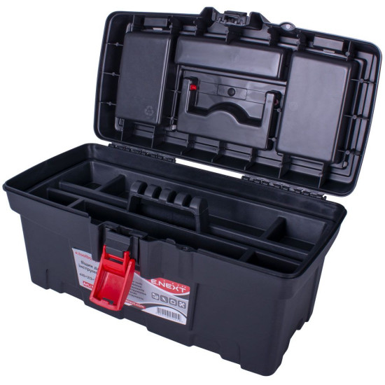 Ящик для інструментів E.Next e.toolbox.pro.06, 16" 410x213x250мм (t011006)