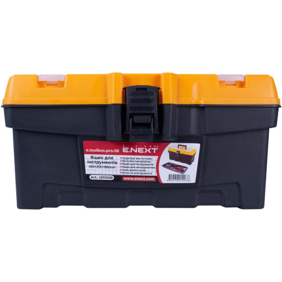 Ящик для інструментів E.Next e.toolbox.pro.08, 16" 410x213x195мм (t011008)