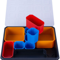 Пластиковий органайзер E.Next e.toolbox.pro.15, 15" 273х231х62мм (t011015)