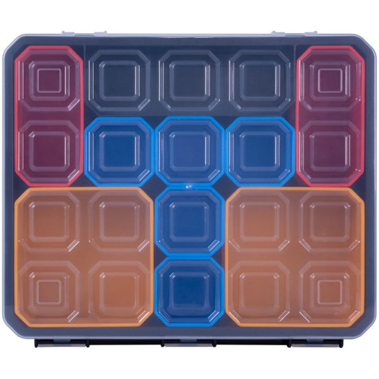 Пластиковий органайзер E.Next e.toolbox.pro.15, 15" 273х231х62мм (t011015)