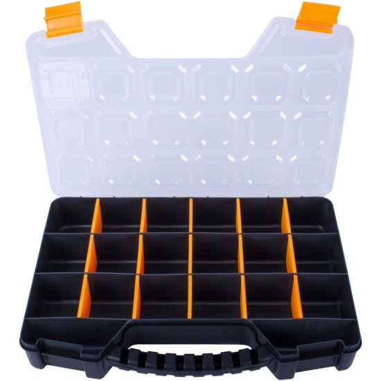 Пластиковий органайзер E.Next e.toolbox.pro.16, 18" 420x295x60мм (t011016)