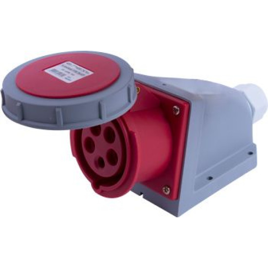 Стаціонарна силова розетка E.Next e.socket.115.16.67 5п 16А 400В IP67 (i082009)