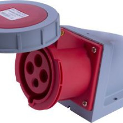 Стаціонарна силова розетка E.Next e.socket.124.32.67 4п 32А 400В IP67 (i082011)