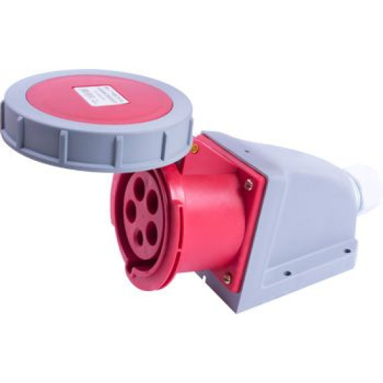 Стаціонарна силова розетка E.Next e.socket.125.32.67 5п 32А 400В IP67 (i082012)