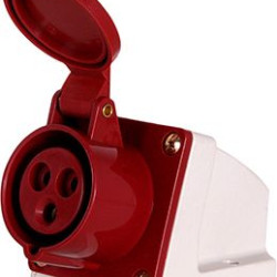 Стаціонарна силова розетка E.Next e.socket.pro.3.16 3п 16А 230В (p012001)