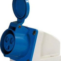 Стаціонарна силова розетка E.Next e.socket.pro.3.32 3п 32А 230В (p012002)