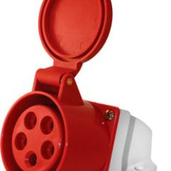 Стаціонарна силова розетка E.Next e.socket.pro.5.16 5п 16А 380В (p012007)
