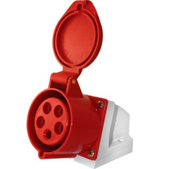 Стаціонарна силова розетка E.Next e.socket.pro.5.16 5п 16А 380В (p012007)