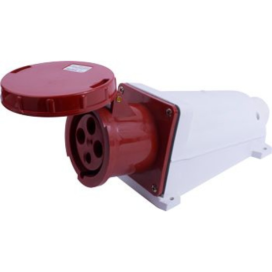 Стаціонарна силова розетка E.Next e.socket.144.125.67 4п 125А 400В IP67 (p012028)