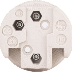 Керамічний патрон E.Next e.lamp socket.Е40.cer Е40 (s9100056)