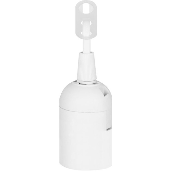 Підвісний патрон E.Next e.lamp socket pendant..E27.pl.white Е27 з кабелем (s9100057)