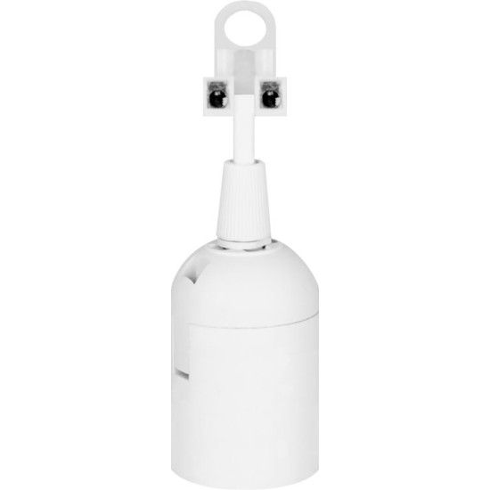 Підвісний патрон E.Next e.lamp socket pendant..E27.pl.white Е27 з кабелем (s9100057)