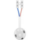 Підвісний патрон E.Next e.lamp socket pendant..E27.pl.white Е27 з кабелем (s9100057)