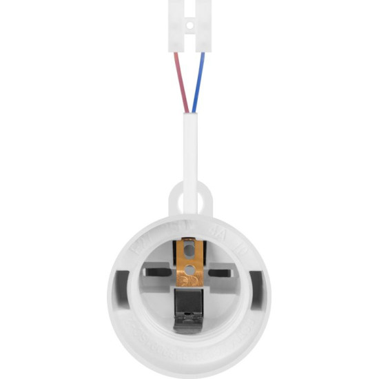 Підвісний патрон E.Next e.lamp socket pendant..E27.pl.white Е27 з кабелем (s9100057)
