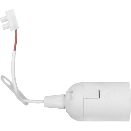 Підвісний патрон E.Next e.lamp socket pendant..E27.pl.white Е27 з кабелем (s9100057)