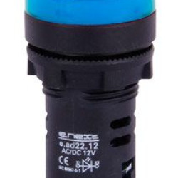 Сигнальна арматура E.Next e.ad22.12.blue Ø22мм 12В АС/DC синя (s009028)