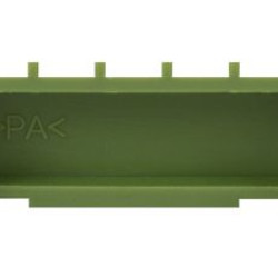 Нульова шина E.Next e.bsi.pro.1.15 на DIN-рейку зелена (p0650016)