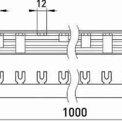 З'єднувальна шина E.Next e.bc.u.stand.4.100 вилочна 4р 100А (s180008)