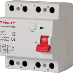 ПЗВ E.Next e.rccb.pro.4.25.30 3P+N 25А 30мА (p003018)