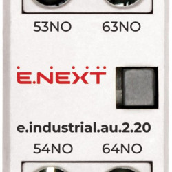 Додатковий контакт E.Next e.industrial.au.2.20 2NO (i0140002)