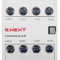 Додатковий контакт E.Next e.industrial.au.4.31 3NO+1NC (i0140004)
